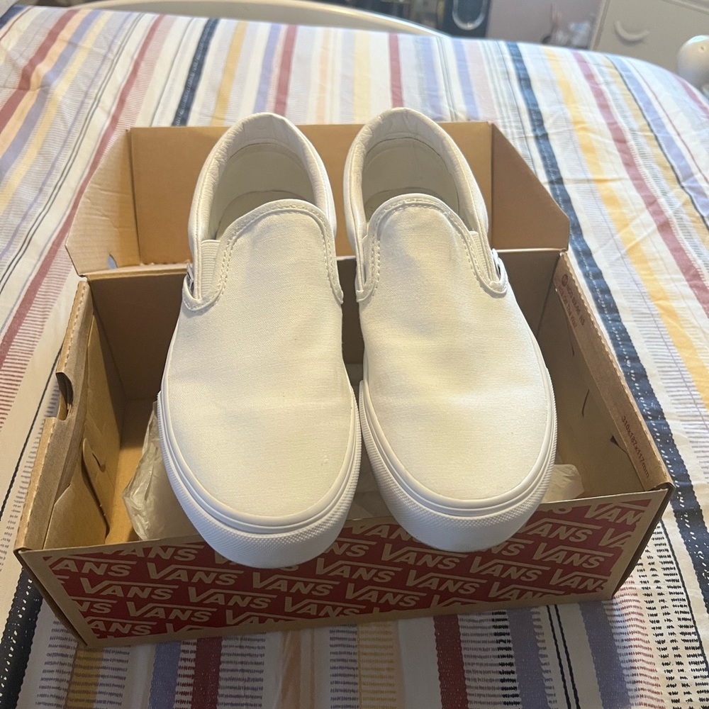 VANS Slip-On Platform Shoes